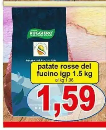Pewex Patate rosse del fucino igp offerta