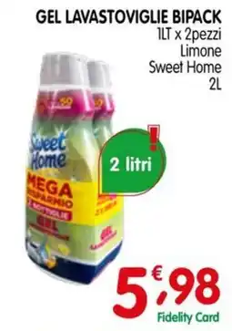 D'Ambros Gel lavastoviglie Sweet Home offerta