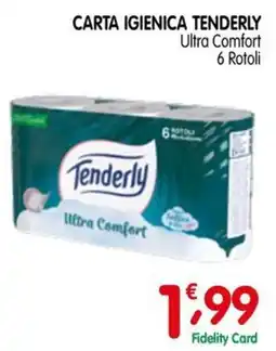 D'Ambros Carta igienica Tenderly Ultra Comfort offerta