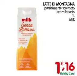 D'Ambros milk Senza Lattosio offerta