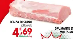 D'Ambros Lonza di suino sottovuoto offerta