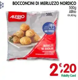 D'Ambros Bocconcini di merluzzo nordico Alfrio offerta