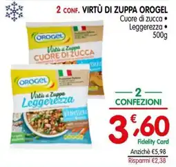 D'Ambros Virtù di zuppa Orogel offerta