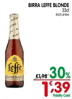 D'Ambros Birra Leffe Blonde offerta