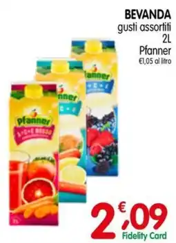 D'Ambros Bevanda gusti assortiti Pfanner offerta