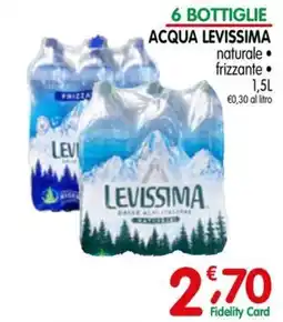 D'Ambros Acqua Levissima offerta