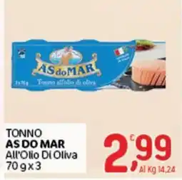 Crai Tonno As Do Mar all'olio di oliva offerta