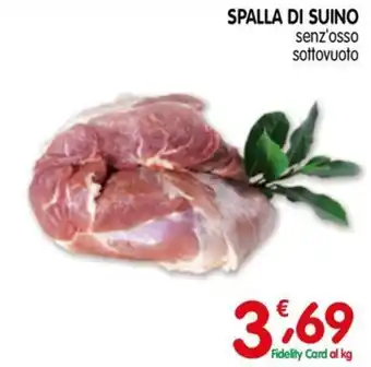 Spalla di suino senza osso