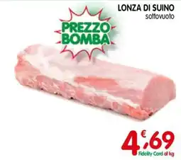 D'Ambros Lonza di suino sottovuoto offerta