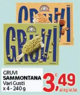 Crai Cruvi Sammontana Vari Gusti offerta