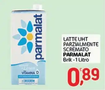 Latte UHT parzialmente scremato Parmalat