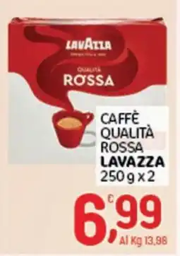 Crai Caffè qualità rossa Lavazza offerta