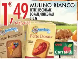 Crai Mulino Bianco Fette Dorate offerta
