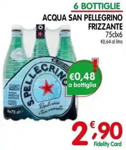 D'Ambros Acqua San Pellegrino Frizzante offerta