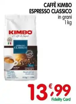 D'Ambros Caffè Kimbo Espresso Classico offerta