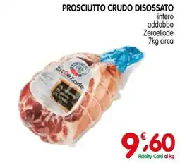 D'Ambros Prosciutto crudo disossato ZeroeLode offerta