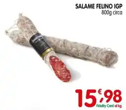 D'Ambros Salame Felino IGP offerta