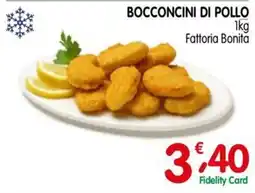 D'Ambros Bocconcini di pollo Fattoria Bonita offerta