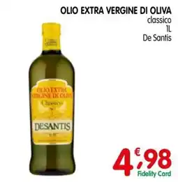 D'Ambros Olio extra vergine di oliva classico De Santis offerta
