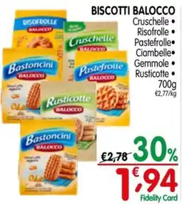 D'Ambros Biscotti Balocco offerta