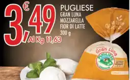 Crai Gran Luna Mozzarella Fior di Latte offerta