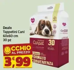 Supermercati Briò Tappetini Cani Carpet offerta