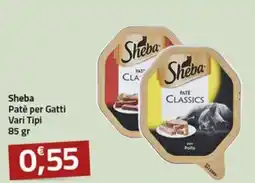 Supermercati Briò Sheba Paté per Gatti offerta