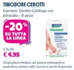 Parafarmacia Più Medical Timodore Cerotti Callifugo offerta