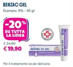 Parafarmacia Più Medical Benzac 5% gel offerta