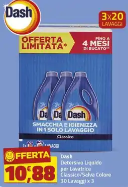 Supermercati Briò Dash Detersivo Liquido per Lavatrice Classico offerta