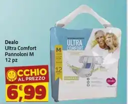 Supermercati Briò Dealo Ultra Comfort Pannoloni M offerta