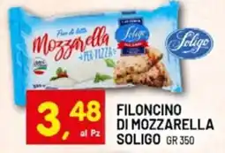 Centro Commerciale Discount Filoncino di mozzarella Soligo offerta