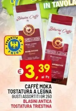 Centro Commerciale Discount Caffè Moka Tostatura a Legna Blasini Antica offerta