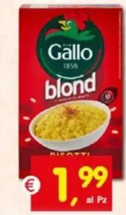 Centro Commerciale Discount Gallo blond risotti offerta