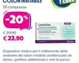 Parafarmacia Più Medical Laevolac Colon Irritabile offerta