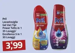 Supermercati Briò Pril Lavastoviglie Gel Vari Tipi offerta