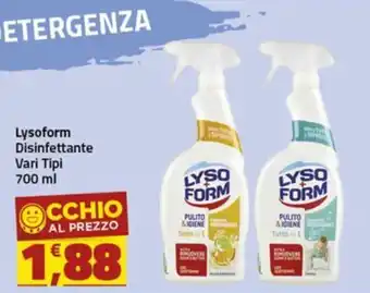 Supermercati Briò Lysoform Disinfettante offerta