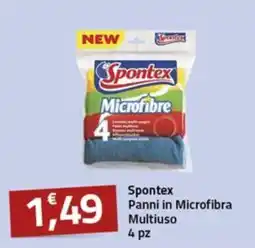 Supermercati Briò Spontex Panni in Microfibra Multiuso offerta