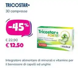 Parafarmacia Più Medical Tricostar+ offerta