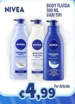 Opportunity Shop NIVEA Body Fluida offerta