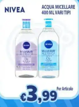 Opportunity Shop Nivea acqua micellare offerta