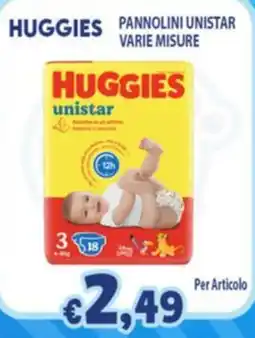 Opportunity Shop Huggies pannolini unistar offerta