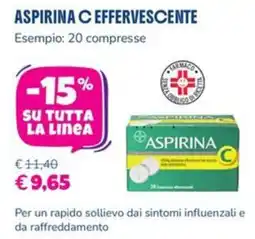 Parafarmacia Più Medical Aspirina C effervescente offerta