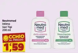 Supermercati Briò Neutromed Intimo Vari Tipi offerta