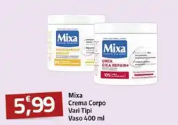 Supermercati Briò Mixa Crema Corpo offerta