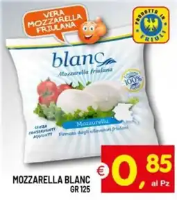 Centro Commerciale Discount Mozzarella Blanc offerta
