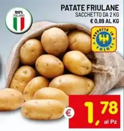 Centro Commerciale Discount Patate friulane offerta