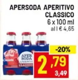 Centro Commerciale Discount Aper Soda Aperitivo Classico offerta