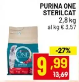 Centro Commerciale Discount Purina One Sterilcat offerta