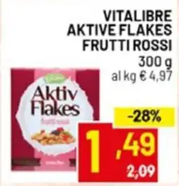 Centro Commerciale Discount Vitalibre Aktive Flakes frutti rossi offerta